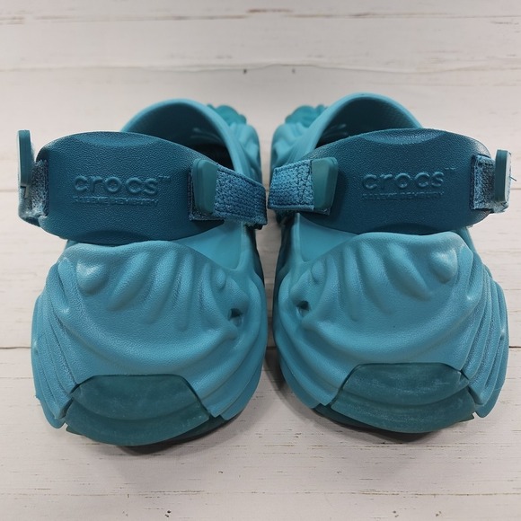 Crocs x Salehe Bembury Pollex Blue Tide Mens Size 12 Comfort Clogs‎ 207393 main image 4